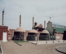 View of Medalta Potteries Provincial Historic Resource from the northwest (March 2005); Alberta Culture and Community Spirit, Historic Resources Management Branch, 2005