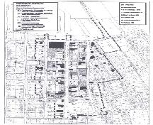 Map of Collingwood showing legal boundaries of the Heritage Conservation District; Town of Collingwood, 2002