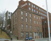 View of the front facade and left side of the Crow's Nest Officers Club, St. John's, 2003; Heritage Foundation of Newfoundland and Labrador, 2005