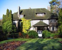 Exterior view of Nichol House; City of Vancouver, 2008