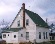Showing simple single gable design; Province of PEI