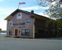 Front Perspective, Joseph McGill Shipbuilding and Transportation Company Office, Shelburne, 2004; Heritage Division, Nova Scotia Department of Tourism, Culture and Heritage, 2004
