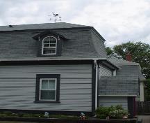 Geldert House, Old Town Lunenburg, rear ell detail, 2004; Heritage Division, Nova Scotia Department of Tourism, Culture and Heritage, 2004